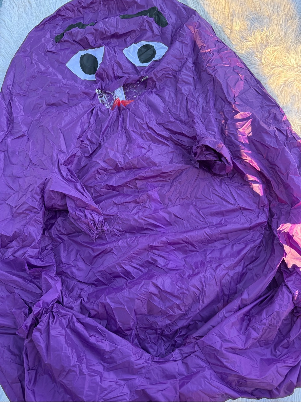 Adults inflatable grimace costume (D11)
